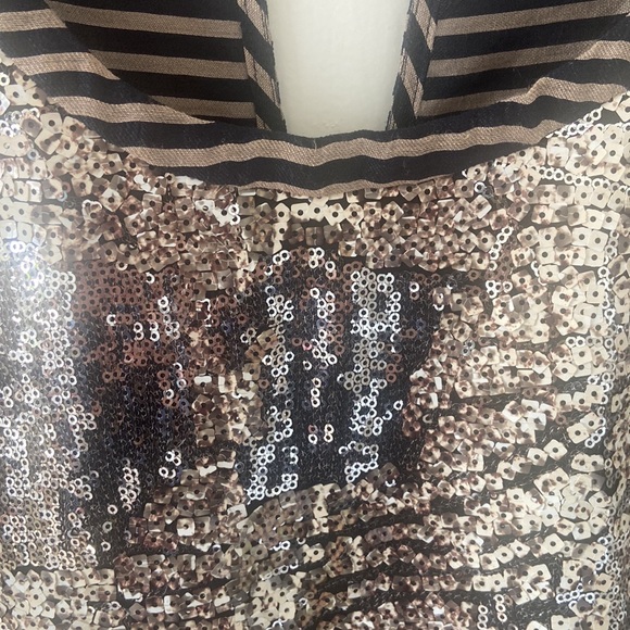 Rachel Roy Python Sequin Racer Back Tank Top - Picture 2 of 6